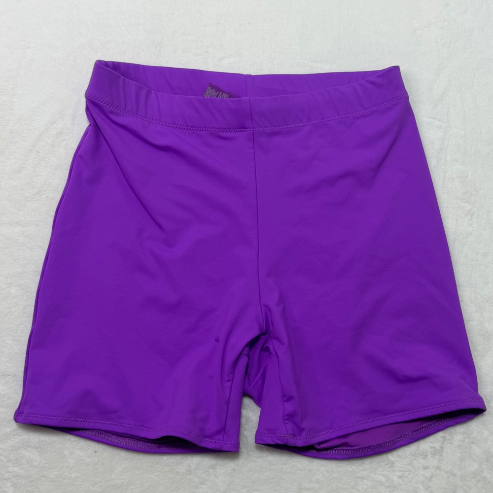 SKIMS Swim Mid Thigh Swim Shorts Purple Size S - Picture 6 of 6
